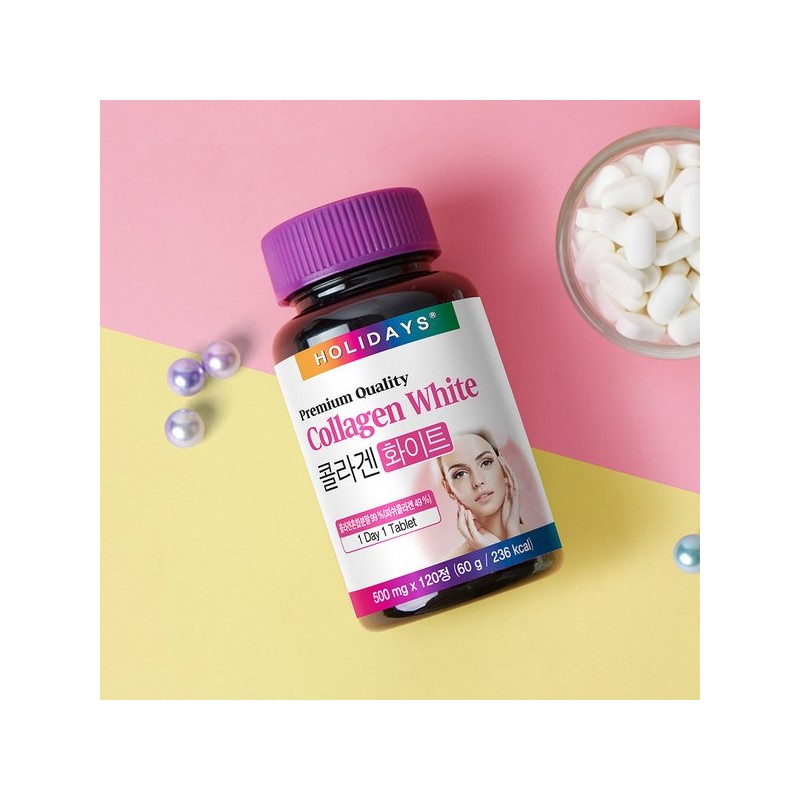 Holidays 홀리데이즈 콜라겐 화이트 2병 선물세트 Holidays Collagen White 2-Bottle