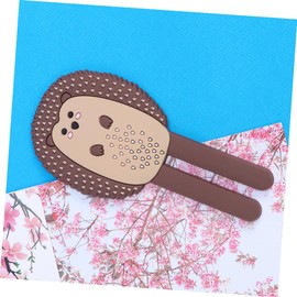 BUGUUYO 2pcs Removable Animal Magnetic Hooks Strong Suction Fridge Magnets Key Holder for Home Decor Hedgehog for Living Room Kitchen Office Use