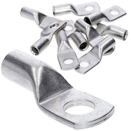 Kalitec HR50-12 Standard Tube Cable Lugs 50 mm² M12 I Without Viewing Hole I Made in Germany Pack of 10