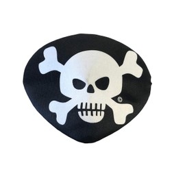 Liontouch Pirate Eye Patch - Captain Red Stripe | Pretend Play Toy For Children And Toddlers with Skull Motive | Dress Up, Fancy Dresses & Costumes For Kids Sailing the Caribbeans