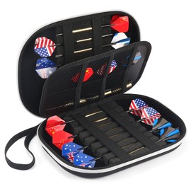 ATDAWN Aarts Case,Dart Case,Dart Cases Mens Holds 18 Darts,Portable & Durable