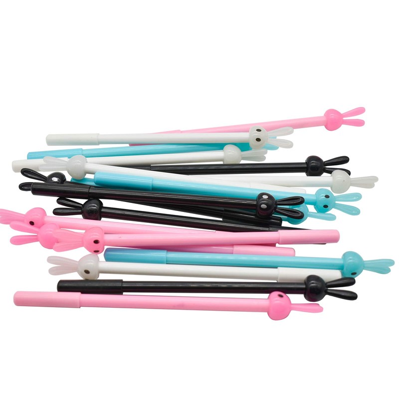 Maydahui Cute Rabbit Animal Ballpoint Pen, Set of 12, 0.02