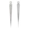 0-15mm 1pcs Stainless Steel Taper Feeler Gauge Ruler Hole Inspection