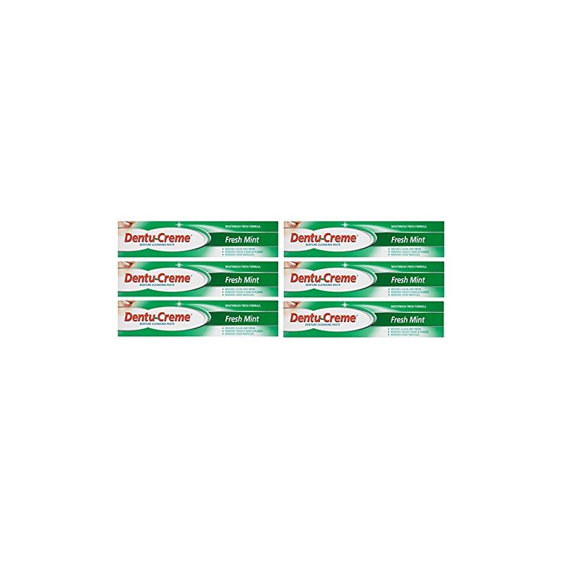 Dentu-Creme fresh Mint Toothpaste 75ml - Pack of 6