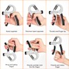Vicloon Adjustable Hand Grip Exerciser with Stainless Steel Springs Hand