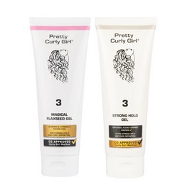 Pretty Curly Girl Strong Hold Gel &amp; Magical Flaxseed Gel