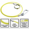 BITS4REASONS NEW MODEL MAYPOLE MP5015B BREAKAWAY CABLE PVC HI VIS