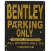 TRACY'S SIGNS 8X10in BENTLEY PARKING SIGN RUSTIC STYLE 8x10in 20x25cm