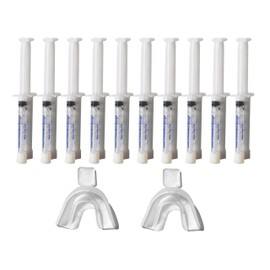 Deluxe Teeth Whitening Kit with Multiple Percentages of Carbamide Peroxide Tooth whitening Gel Made in USA (3 Carb 1 Rem Pen Iled, 22% Whitening Gel)