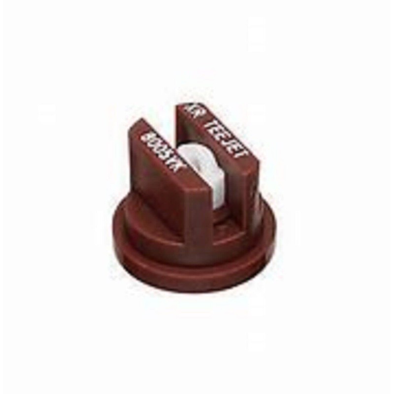 TeeJet XR8005-VK Ceramic Nozzle, Extended Range Flat Spray Tip, Brown
