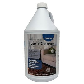ForceField® Fabric Cleaner Professional Strength, Deeply Penetrates Water Safe Fabric & Fibers of Upholstery, Clothing, Rugs & Carpeting - 1gal