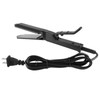 Hair Straightener Wide Steam Flat 4 Level Adjustable Temperature Black