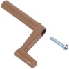 US Hardware Brown Plastic Awning Window Crank For Universal