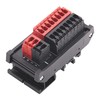Jienk 300V DC10A 2 in 8 Out Power Distribution Module,