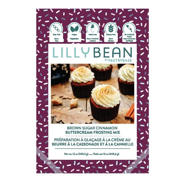 Lilly Bean Buttercream Frosting Mix Brown Sugar Cinnamon 340.2g