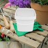 Veemoon 5 Gallon Bucket, White Bucket & Seal Lid, Multi-Purpose