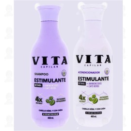 Vitacilina Shampoo & Acondicionador Capilar Estimulante Retinol Cabello Débil