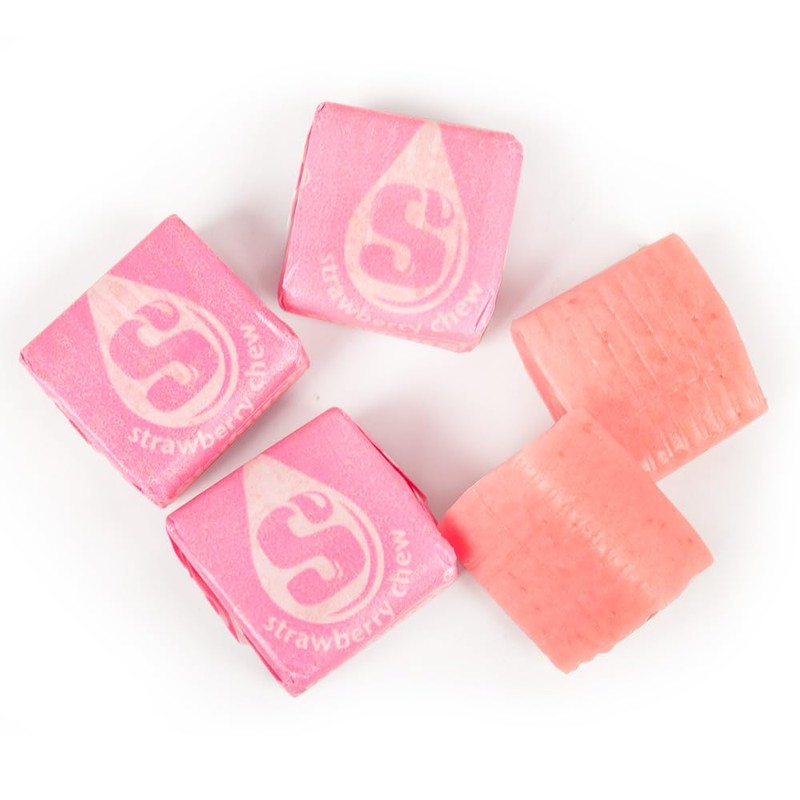90ct Pink Candy Fruit Chew Gummies