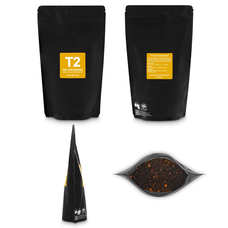 T2 Tea New York Breakfast Loose Leaf Black Tea in