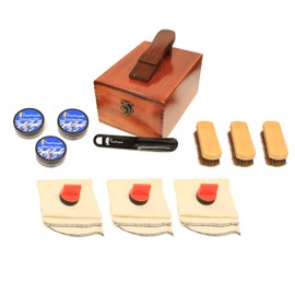 FeetPeople Shoe Polish Premium Valet Shoe Shine Kit, 3 Kits