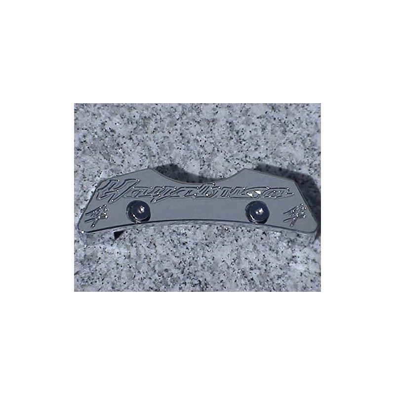i5 Chrome Gas Tank Clamp for Suzuki Hayabusa 1999-2007.