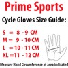 Prime Sports PrimeLeather Quality Real Leather Black Stud Fingerless Biker