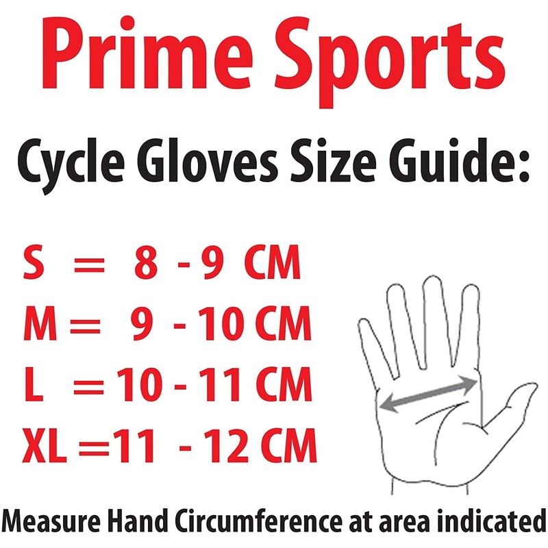 Prime Sports PrimeLeather Quality Real Leather Black Stud Fingerless Biker