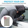 2 Pack Faraday Bags, 6.5 Inch Signal Blocking Key Pouch