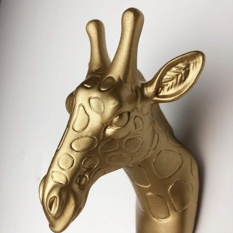 MYRU Set of 3 Elephant Head Giraffe Head and Rhino