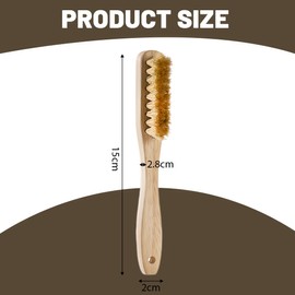 Climbing Brush, Pack of 2 Climbing Brushes for Chalk and Magnesia, Boulder Brush, with Handles for Chalk Bags, Accessories for Climbing and Bouldering for Cleaning