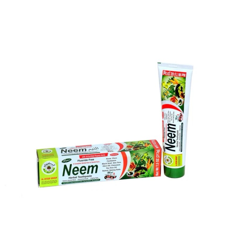 Al riyan Organic neem herbal toothpaste, Al Riyan—fluoride