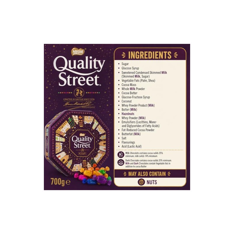 Nestle Quality Street Tin Extra Large, 900 gram Can