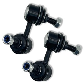 Chassora K90454 K90455 2PC Front Stabilizer Sway Bar End Link Fit for Acura 2001 2002 2003 2004 2005 EL, 2002-2006 RSX, for Honda 2001-2005 Civic, 2002-2006 CR-V, 2003-2011 Element