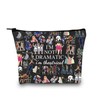Broadway Musical Gift Makeup Bag Theatre Bag I'm Not Dramatic