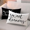 Bedding Decorative Lumbar Pillowcases Sweet Dreams Good Night Cushion Covers