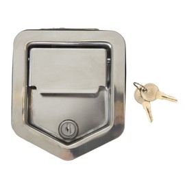 Buyers Products L3890RLS Rotary Paddle Latch (Latch,Handle,Paddle Rotary,),Silver