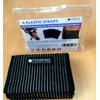 TENSPAD SILVER Set of 4 elastic straps with velcro to