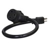 AP3050-28, 28-in 10-30P to N6-50R 50A Adapter, 110V & 220V,