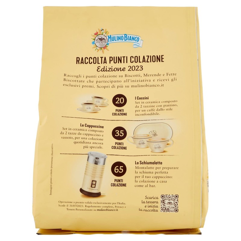 Mulino Bianco: "Biscottone" Shortbread cookies with crumbly pastry - 24.69
