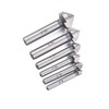 6 Pcs Cobalt Steel Single-End Countersink Chamfer Tool Deburring Tool