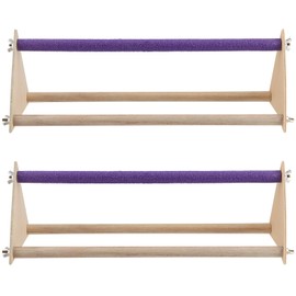 HOZEON 2PCS Chick Perch Stand, Roosting Bars for Chickens, Chicken Perches Roosting, Chicken Roosting Bar Perch for Chicks, Parrot, and Birds