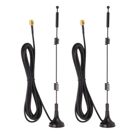 2pcs Digital Antenna 12DBI Gain PVC Material 2.4GHz 5GHZ Omnidirectional Radio Antenna for AP WLAN Routers