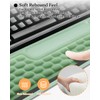 TAODICO Wrist Rest for Computer Keyboard, 2 in 1 Keyboard