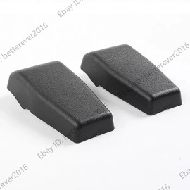 Unbranded Fits Jeep Wrangler JK Black Rear Window Windshield Glass Hinge Cover Accessories