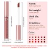 JUAAZIN Rose Red Matte Liquid Lipstick With Highly Pigmented and