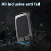 Qunzes Key Fob Cover with Heavy-duty Keychain for Rover Evoque