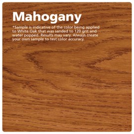 Rubio Monocoat Oil Plus 2C, 130 Milliliters, Mahogany, Interior Wood Stain and Finish, Food Safe, Easy One-Coat, Linseed Oil, Plant Based, VOC/Solvent Free, Furniture & Flooring Hardwax Oil