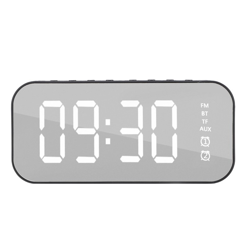 Bluetooth Speaker Alarm Clock Retro Small Multi Functional Desk Subwoofer