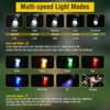 Boruit V20 Small Powerful Flashlight Super Bright with 365nm UV,