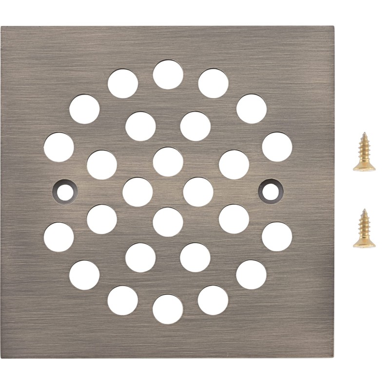 VOURUNA Square 4-1/4 Inch Screw-in Shower Drain Cover Replacement Square